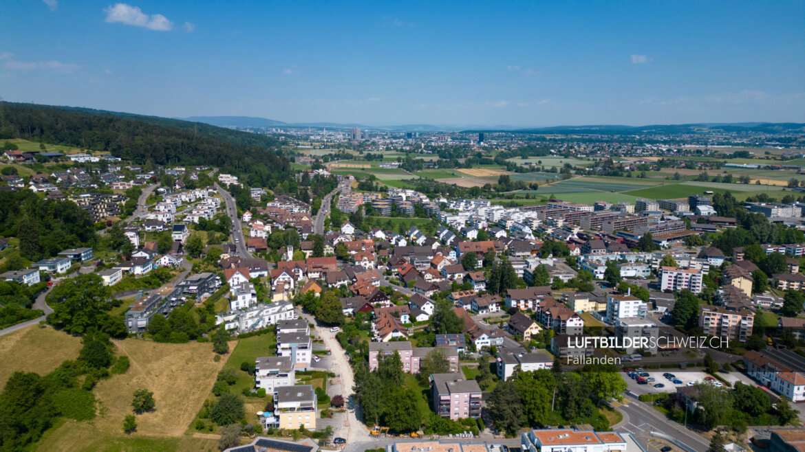 Luftbild F Llanden Schweiz Luftbilderschweiz Ch