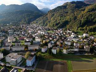 Bad Ragaz Luftbild