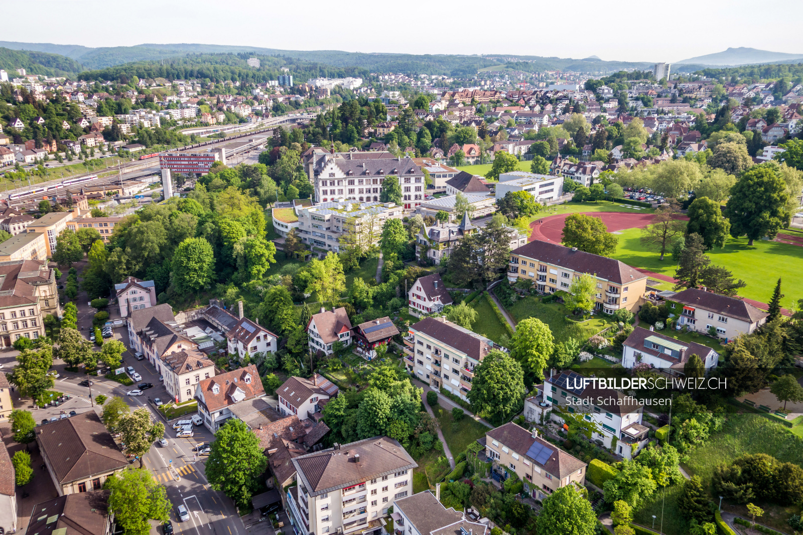 Luftaufnahme Schaffhausen Luftbild
