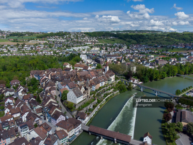 Bremgarten Reussinsel Au Luftbild - Luftbilderschweiz.ch