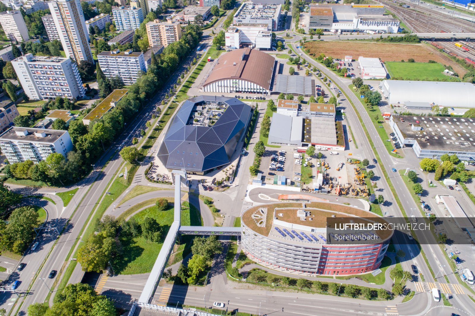 Speitenbach Umwelt Arena Schweiz - Luftbilderschweiz.ch